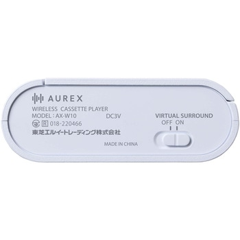 AUREX ワイヤレスカセットプレーヤー 東芝