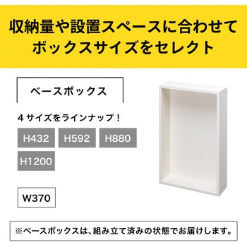 アドキューブ 壁面収納 ベースボックス 南海プライウッド