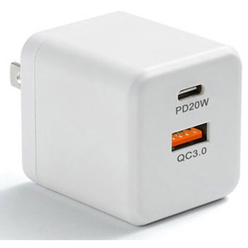 マルチタイプ 2ポート QC3.0 PD USB充電アダプター BS-JAC2061 bitstrong