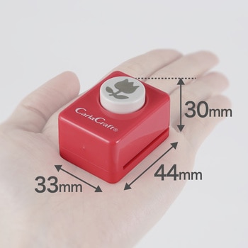 スモールサイズクラフトパンチ ペタル-4(S) カール事務器