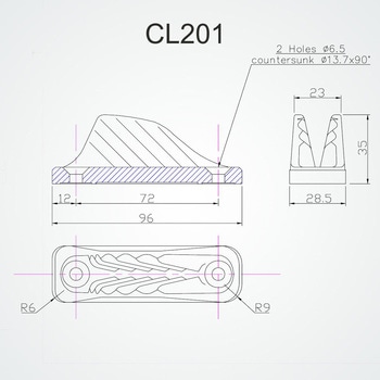 クラムクリート Clamcleat
