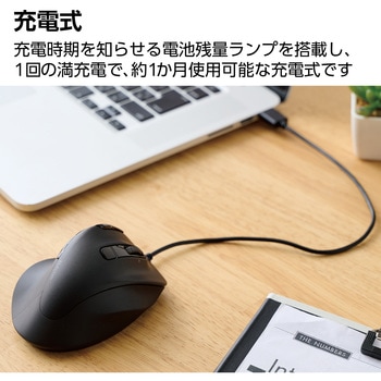 Bluetoothマウス(無線接続可) 静音 ワイヤレス 8ボタン チルトホイール付 右手専用 EX-G PRO エレコム