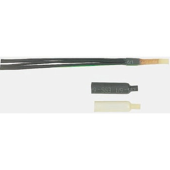 TE Connectivity 熱収縮ブーツ， 材質：半硬質ポリオレフィン 黒 TE Connectivity Japan(旧:TYCOELECTRONICS(タイコエレクトロニクス))
