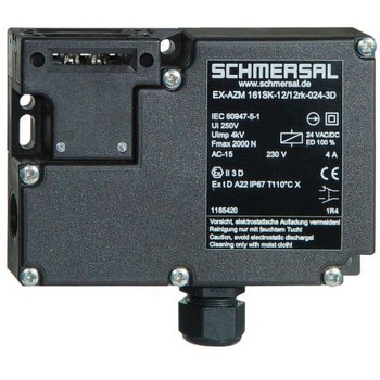 ソレノイドインターロックスイッチ Schmersal， M16， 24V ac/dc， IP67 SCHMERSAL