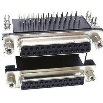 ダブルポート D-Subコネクタ Amphenol AMPHENOL