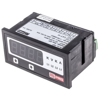 デジタル電流計 RS PRO 4桁 AC LED RS PRO
