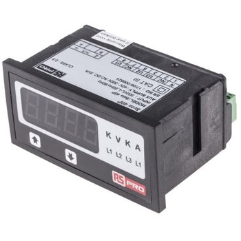 RS Proデジタル電圧計 - 3相 RS PRO