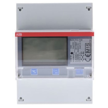 デジタル電力計 ABB LCD 7桁 パルス出力 B23シリーズ ABB