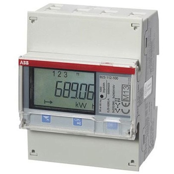 デジタル電力計 ABB LCD 7桁 パルス出力 Bシリーズ ABB