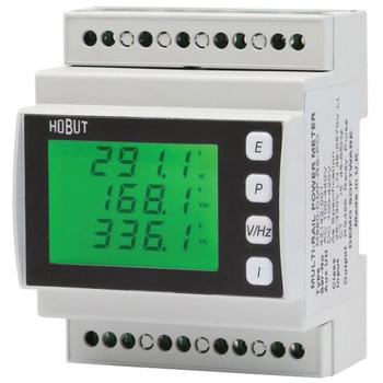 デジタル電力計 HOBUT LCD パルス出力 72×45.5mm M880-DMFシリーズ HOBUT