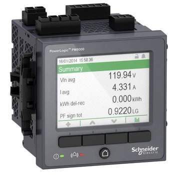 デジタル電力計 Schneider Electric LCD PM8000シリーズ シュナイダーエレクトリック