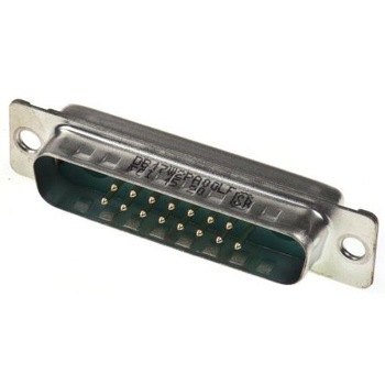 ハイブリッド D-Subコネクタ Amphenol FCI， オス， 15信号、2電源極 AMPHENOL