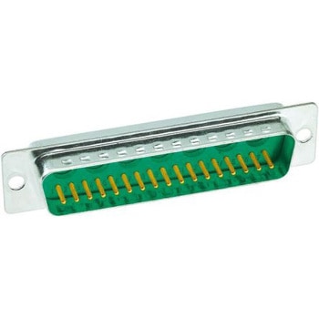ハイブリッドD-subコネクタ(はんだ端子) Harting， オス， 17 (信号)、7 (電源 / 同軸)極 ハーティング