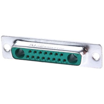 ハイブリッドD-subコネクタ(はんだ端子) Harting， メス， 15 (信号)、2 (電源 / 同軸)極 ハーティング