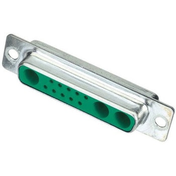 ハイブリッドD-subコネクタ(はんだ端子) Harting， メス， 20 (信号)、3 (電源 / 同軸)極 ハーティング