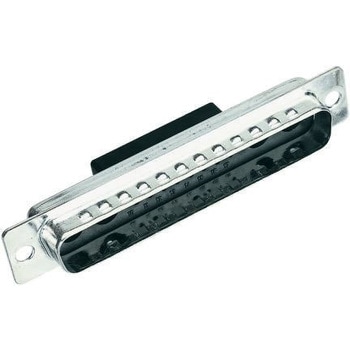 ハイブリッド圧着Dサブコネクタ， オス， 15 (信号)、2 (電源 / 同軸) 極 Harting ハーティング