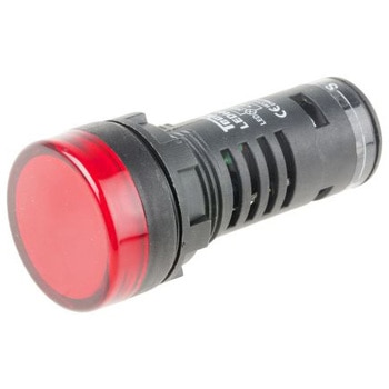 パイロットライト完全ユニット(テスト回路付き) RS PRO LED灯 LEDtecシリーズ 丸型 RS PRO