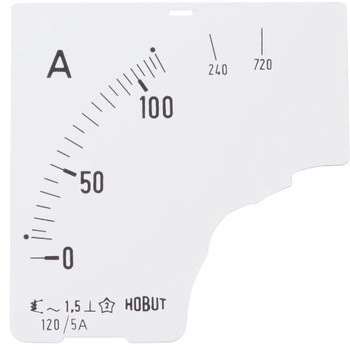 パネルメータスケール HOBUT ダイアル付 ACタイプ HOBUT