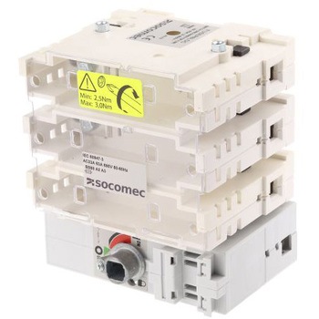 ヒューズ付きアイソレータスイッチ Socomec Socomec