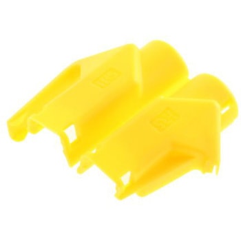 ヒロセ電機 RJコネクタフード， タイプ：RJ45，長さ：13.4mm - HIROSE(ヒロセ電機)
