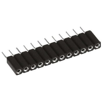 ピンヘッダ ピンソケット 1列 Preci-Dip ライトアングル 2.54mm，  表面実装 PRECI-DIP