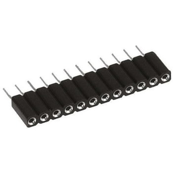 ピンヘッダ ピンソケット 1列 Preci-Dip ライトアングル 2.54mm，  表面実装 PRECI-DIP
