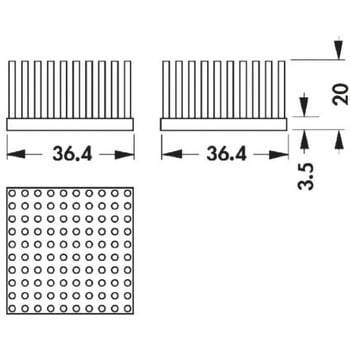 ICK S 36x36x20 tBbV[ q[gVN PGAp Fischer Elektronik 47475287