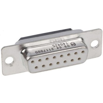 フィルタ内蔵 D-Subコネクタ Harting， メス ハーティング