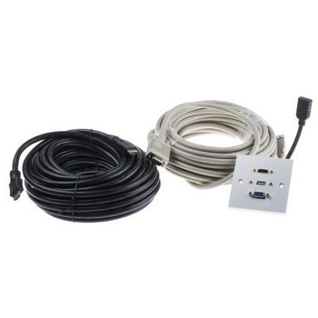 919-4044 フェイスプレート シングルギャング 3極 メス RS PRO RS PRO 47477326