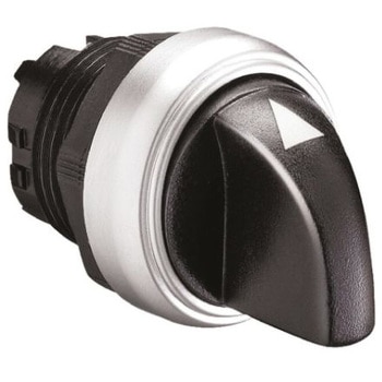 プラチナシリーズ 3ポジション セレクタスイッチヘッド 標準ハンドル(黒) ラッチ Lovato - Lovato