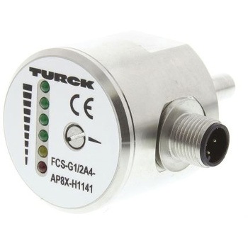 フローコントローラ 1→150 (水) cm3/s、3→300 (オイル) cm3/s， 21→26V dc TURCK