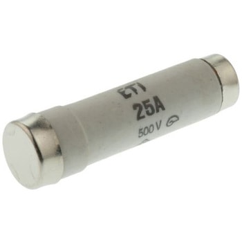 ボトルヒューズ Diazed ETI， 定格電流  DI， 500V ac - ETI