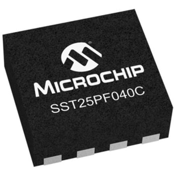 マイクロチップ， 4Mbit フラッシュ メモリ SPI， 2.3→3.6V， 8-PinWDFN MICROCHIP