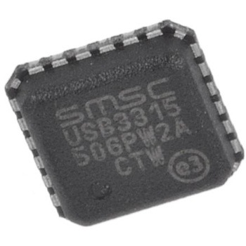 USB3315C-CP-TR �}�C�N���`�b�v�C USB�g�����V�[�o�[�C USB 2.0�C 24-Pin QFN MICROCHIP 1��(5��) USB3315C-CP-TR 47498633