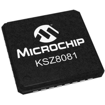 マイクロチップ， イーサネットトランシーバ IEEE 802.3， 3.3V， 32-Pin QFN MICROCHIP
