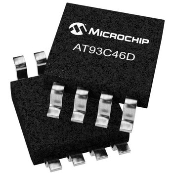 マイクロチップ， シリアルEEPROM 1kbit シリアルー3ワイヤー MICROCHIP