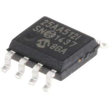 25AA512-I/SN }CN`bvC VAEEPROM 512kbit SPI MICROCHIP 47500295