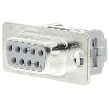 ミニDリボンIDCコネクタ Harting， Socket ハーティング