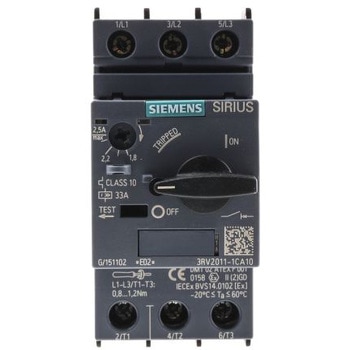 モータプロテクタ Siemens SIEMENS