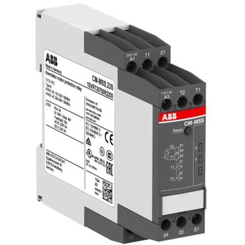 モニタリングリレー ABB DPDT 110→130V ac、220→240V ac 22.5mm ABB