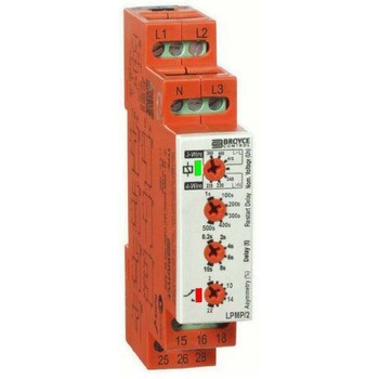 モニタリングリレー Broyce Control DPDT 400V 17.5mm BROYCE CONTROL