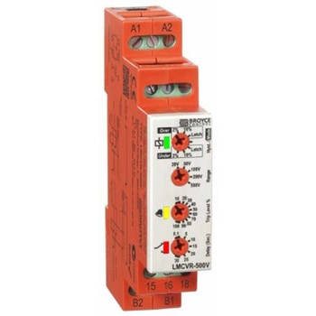 モニタリングリレー Broyce Control SPDT 24→230V ac/dc 17.5mm BROYCE CONTROL