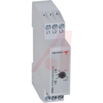 モニタリングリレー Carlo Gavazzi SPDT 208→480V ac 67.2mm CARLO GAVAZZI