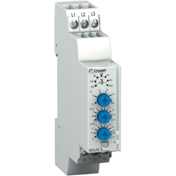モニタリングリレー Crouzet SPDT 208→480V ac 17.5mm CROUZET