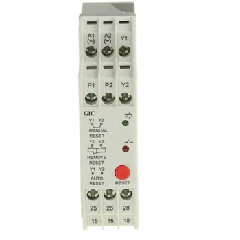 モニタリングリレー GIC DPDT 24V ac/dc 100.5mm GIC
