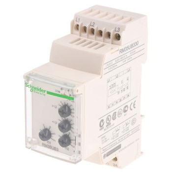 モニタリングリレー Schneider Electric DPDT 220→480V ac 35mm - シュナイダーエレクトリック