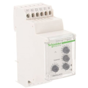 モニタリングリレー Schneider Electric DPDT 24→240V ac/dc 35mm シュナイダーエレクトリック