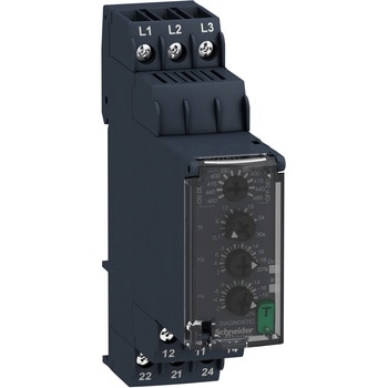 モニタリングリレー Schneider Electric DPDT 304→576V ac 79.5mm シュナイダーエレクトリック