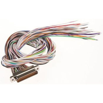 リード付Micro D-subコネクタ ITT Cannon MDMシリーズ 1.27mmピッチ  ストレート メス ITT CANNON