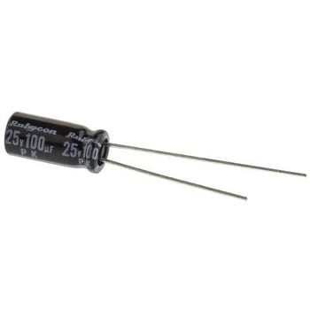 ルビコン 電解コンデンサ 100μF ルビコン